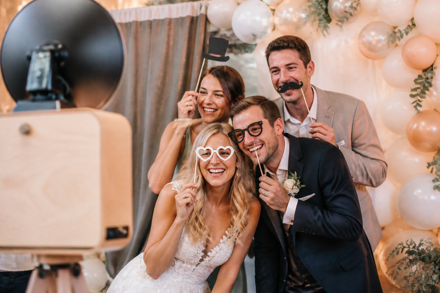 Photo booth en gastenfoto's